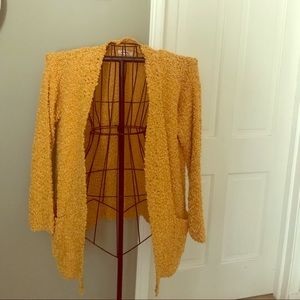 Chenille cardigan